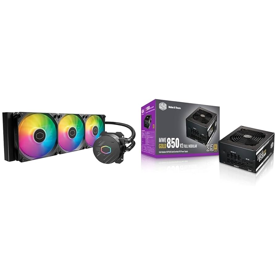 【新品・未使用】 Cooler Master MasterLiquid 360L Amazon.com: Cooler Master MasterLiquid 360L Core ARGB CPU